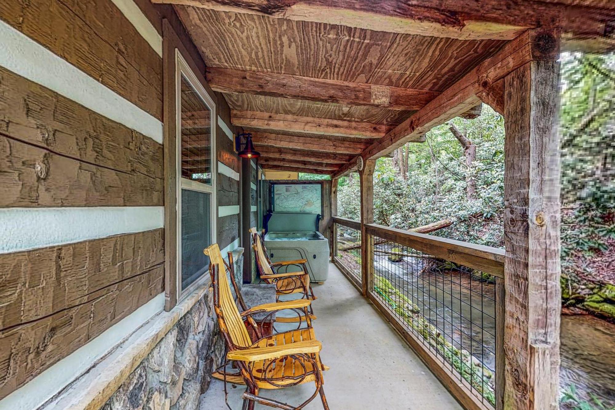 Villa Up The Creek Gatlinburg Esterno foto